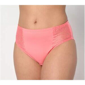 Breezies Hi-Cut Briefs w/ Lace Trim - 3 Pack XL Tonal Pack LN/NWOT